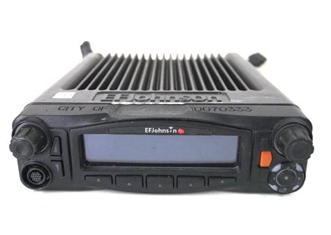 EF Johnson 5300ES Mobile Radio wStandard Head P25 Ext Speaker, Accessories Kit. . Ef johnson 5300es